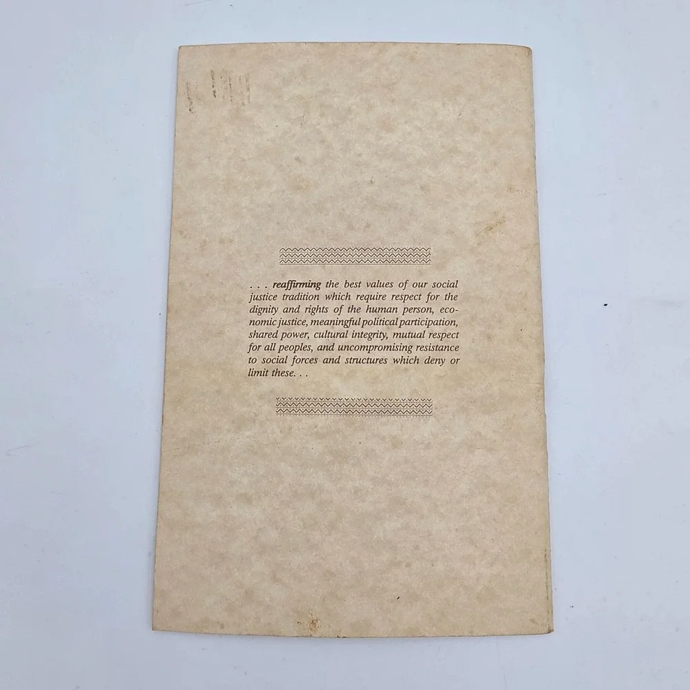 The Million Man March Day of Absence 1995 Mission Statement Publication
